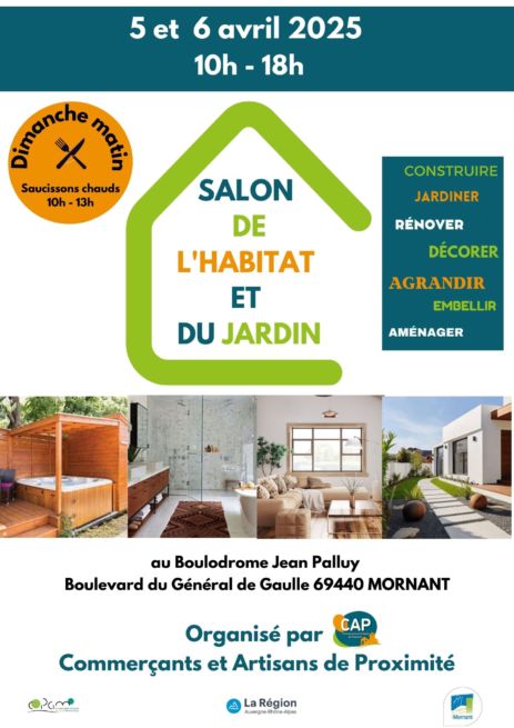 affiche a4 salon de l'habitat 2025